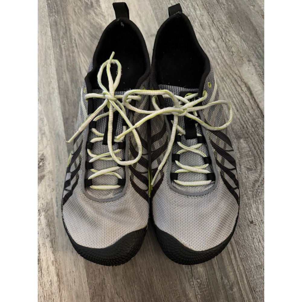 Merrell Trail Glove Barefoot Running Shoes Men's Green Vibram Soles - US 12 - Picture 2 of 5